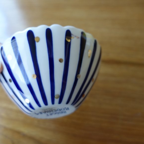 Anthropologie Bridget Bodenham blue gold bowl - Picture 15 of 15